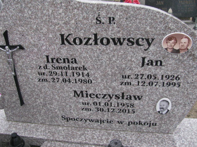 Jan Kozłowski 1926 Słupca Koszuty Małe - Grobonet - Wyszukiwarka osób pochowanych