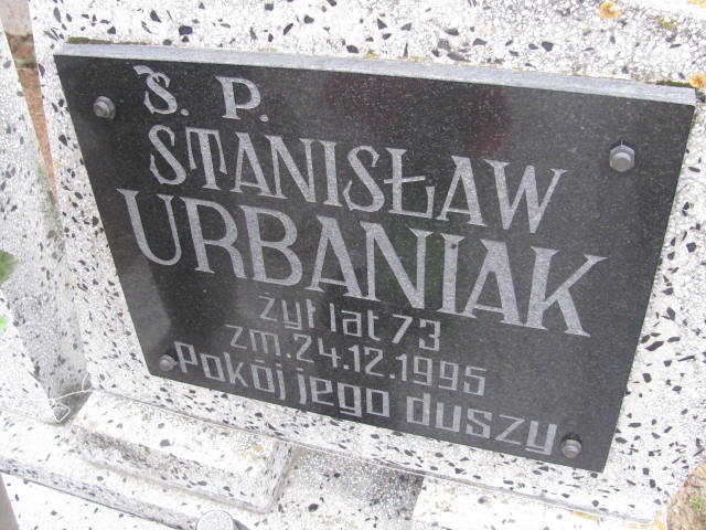 Stanisław Urbaniak Słupca Koszuty Małe - Grobonet - Wyszukiwarka osób pochowanych