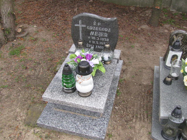 Grób Grzegorz Mejer